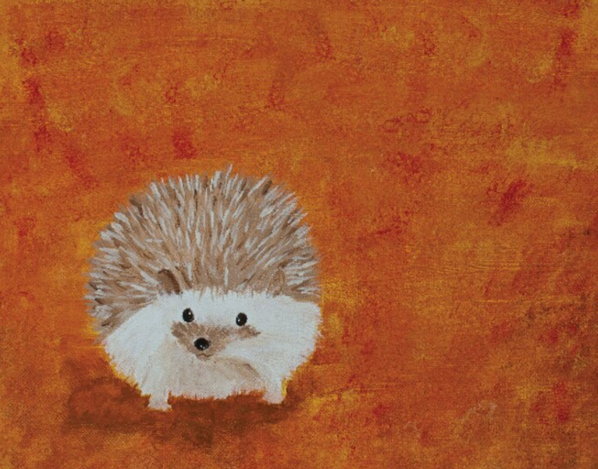 Hedgehog Acrylic Print