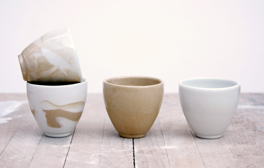 espresso cups by si li ceramics