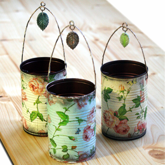 tin can holders