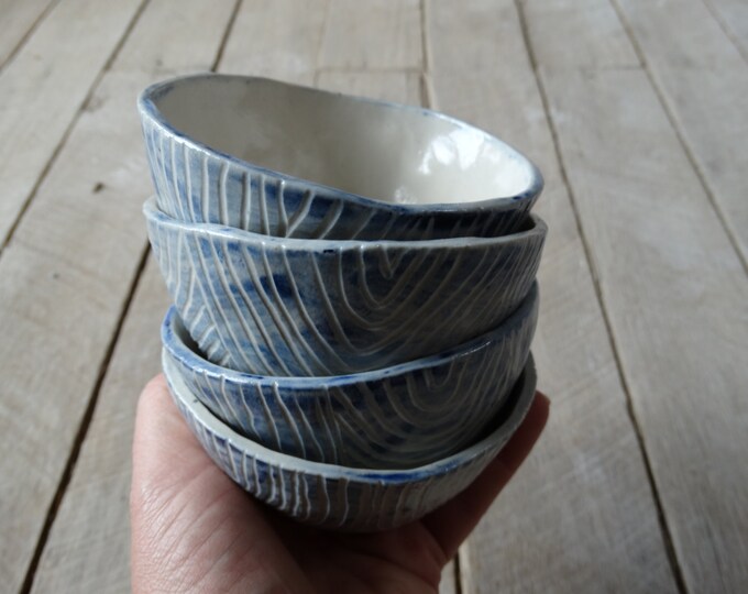 stack of bowls by mountain clay