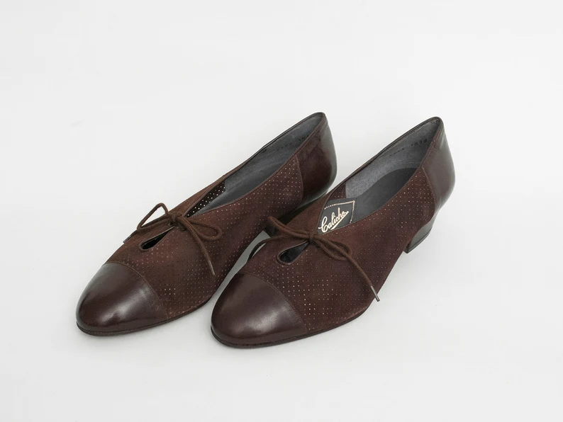 vintage suede shoes