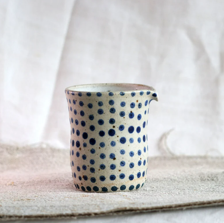 polka dot pitcher