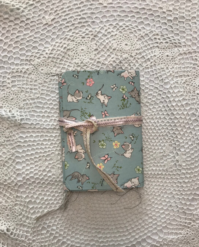 cat world handmade journal