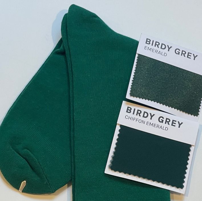 emerald green men's socks