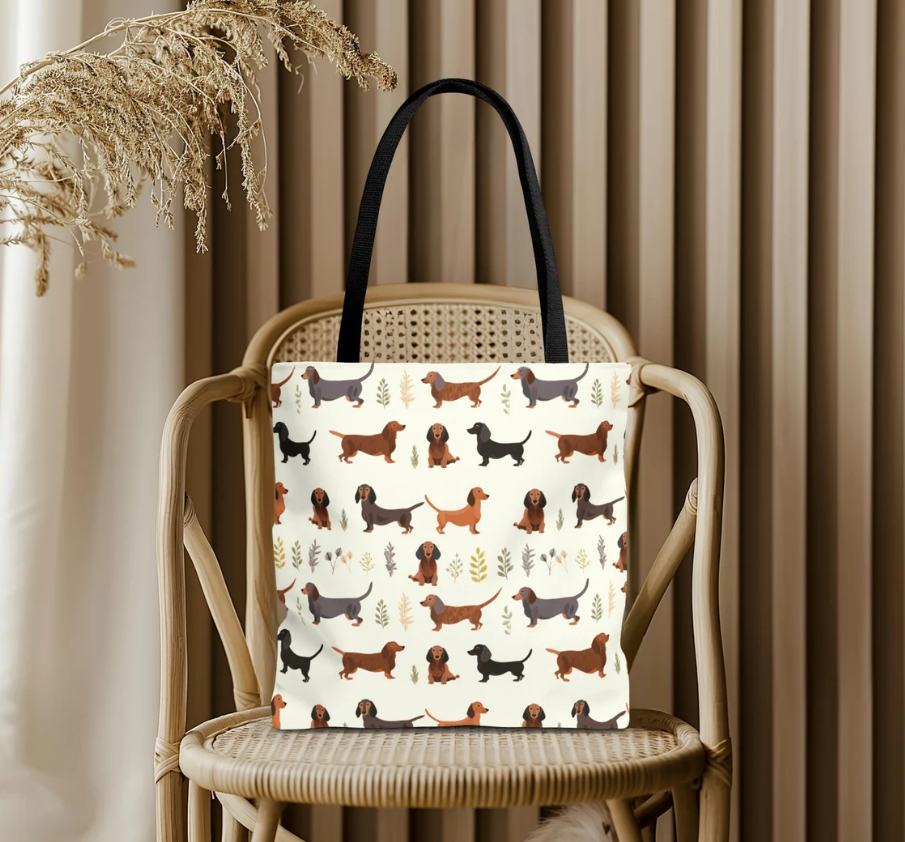 dachshund tote