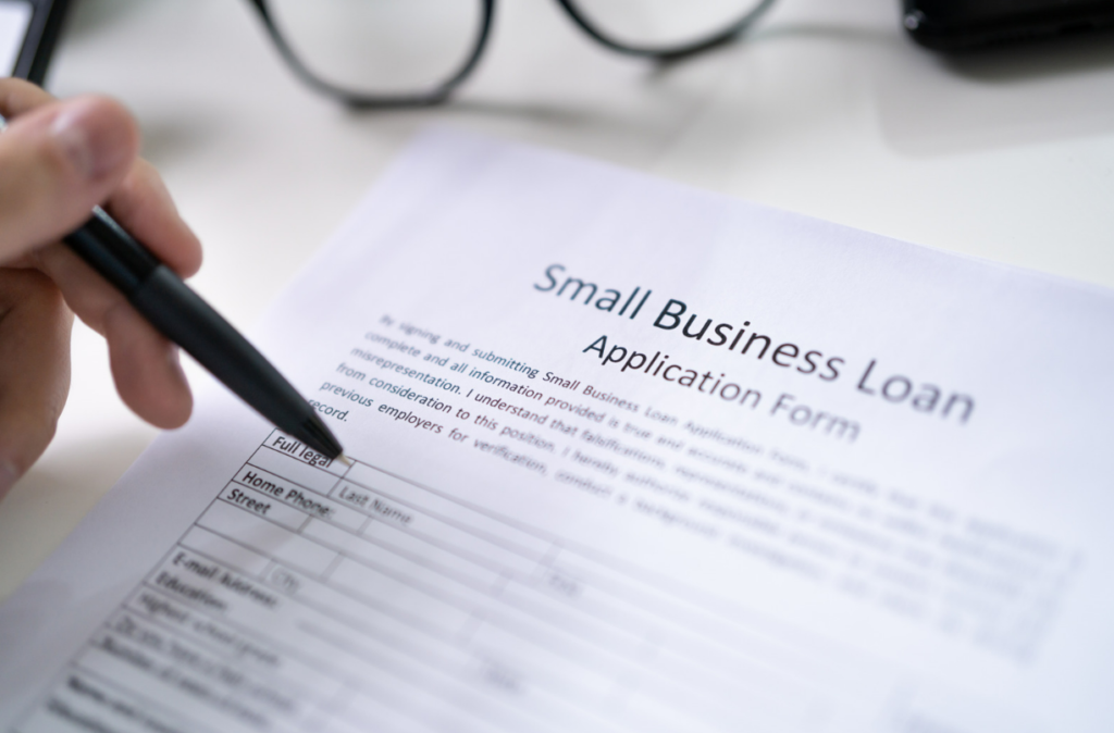 small business loan application