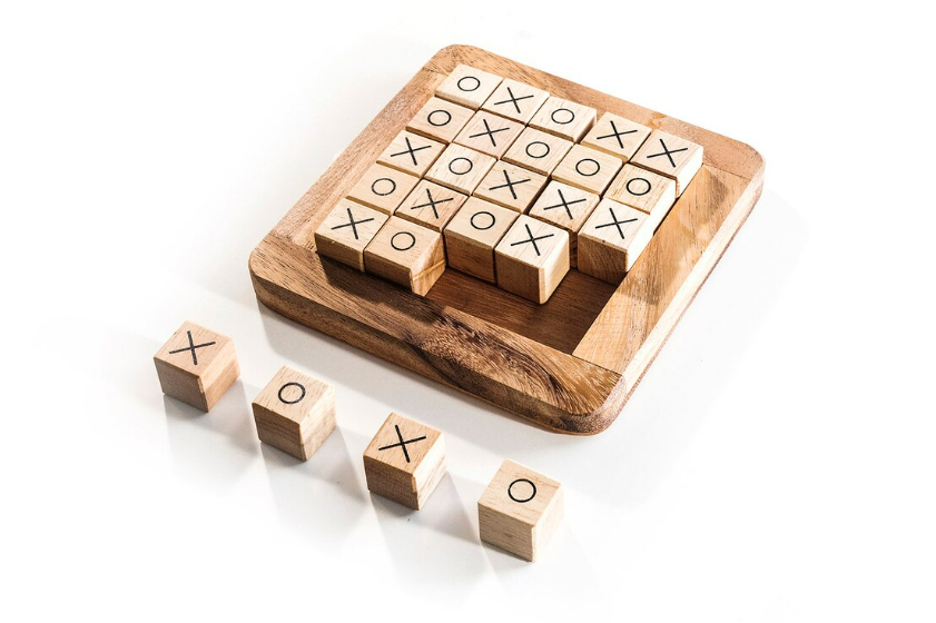 strategy wood board game